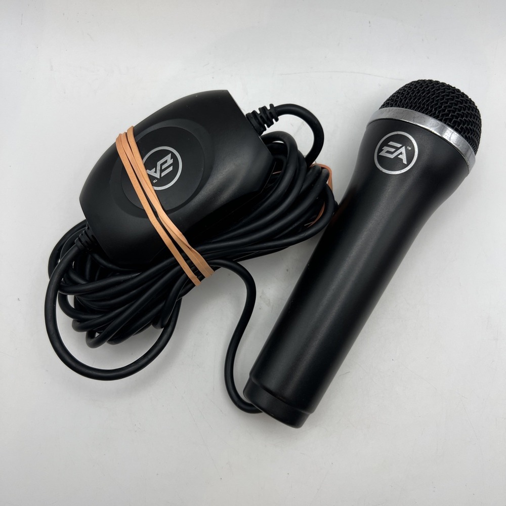 EA Logitech USB MICROPHONE WII PLAYSTATION 2 3 PS2 PS3 XBOX 360 PC A-0234A Mic